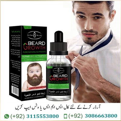 Beard Growth Oil In Pakistan Beard Growth Oil In Pakistan was developed in Ypsilanti, Michigan with the sole purpose of improving beards. The company has researched and tried to help stimulate Beard Growth Oil In Pakistan with hundreds of safe, all natural ingredients. They came up with a few combinations during their investigation and forwarded them to uncompensated users for review. The results were as expected. 95% of users saw profit within 3 weeks of use. These results have remained stable over the years and have helped many bearded people get the boost they need for the perfect looking beard. How Natural Oil Work Our product is natural and of high quality. The cold-pressed Beard Growth Oil In Lahore come from TOP locations from all over the United States. Your beard will be the softest and best you’ve ever had.Tens of thousands of users around the world have had great success with our Beard growth oil.
